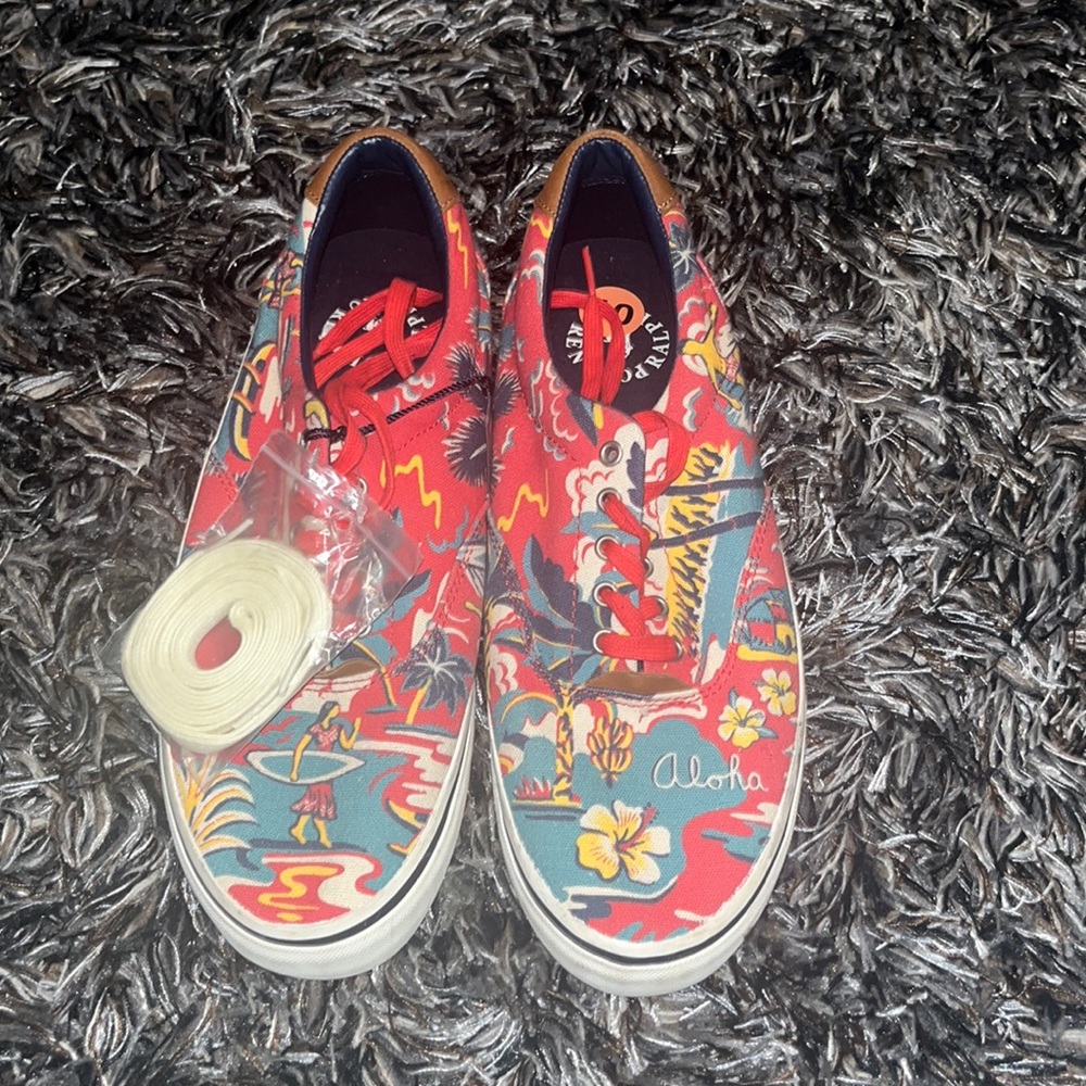 Men’s polo canvas shoes